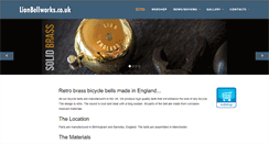 Desktop Screenshot of lionbellworks.co.uk